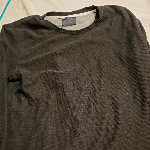 Nomad Men's Charcoal Long Sleeve Tee - Picture 1 of 3